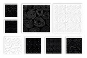 Hand Drawn Patterns / Set of 8, a Pattern Graphic by UgurSarac (Thumbnail 2 of 6)