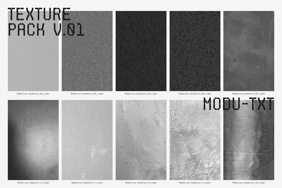 10 Ultra-HD Grain & Noise Texture, a Texture Graphic by Moduclave Studio (Photo 2 of 7)