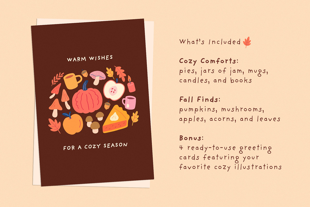 Fall Finds Homemade Pies PNG Clipart, a Food Illustration by Dina Mae (Photo 8 of 12)