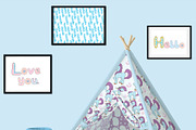 Kids Patterns & Alphabets - Animal, a Pattern Graphic by Pixavics (Thumbnail 8 of 11)