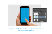 8 Nexus 5 Mockups for Photoshop, an Android Mockup by SparkleStock (Thumbnail 4 of 6)