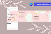 Instagram Carousel Template, a Social Media Template by Ink Gallery (Thumbnail 1 of 3)