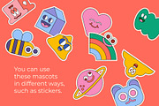 Cartoon Mascot Heads Collection, an Object Graphic by Léo Alexandre (Thumbnail 15 of 16)