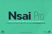 Nsai Pro Narrow, a Sans Serif Font by Aukimvisuel (Thumbnail 1 of 15)