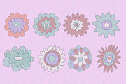 HIPPIE 70s FLOWERS-INSTAGRAM CREATOR, an Illustration by okchizh (Thumbnail 9 of 13)