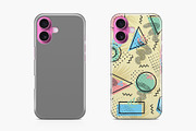 iPhone 16 3d Phone Case Mockup, an iPhone Mockup by GraphicsPixel (Thumbnail 4 of 6)