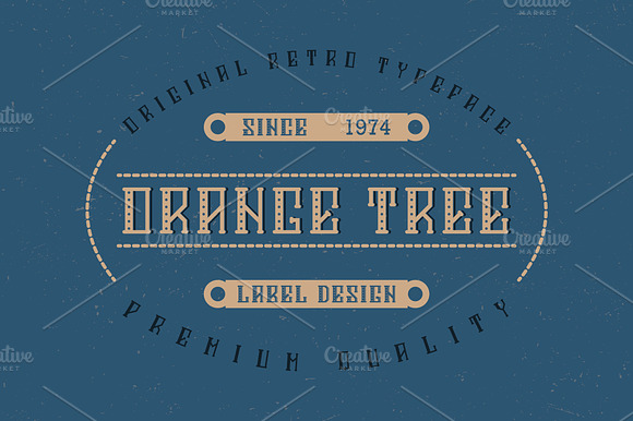 Orange Tree Typeface preview 8