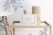 NAVY BLUE GARDEN watercolor flowers, a Decorative Illustration by Yuliia Lashevska (Thumbnail 5 of 14)