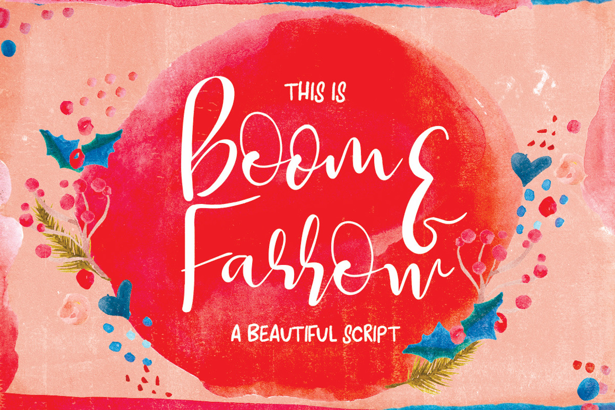 Boom & Farrow Script Font