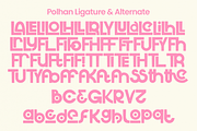 Polhan - Playfull Sans Serif, a Sans Serif Font by RagamKata (Thumbnail 10 of 12)