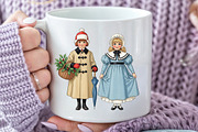 Vintage Christmas Child Png, an Illustration by Black Bird Studio (Thumbnail 3 of 4)