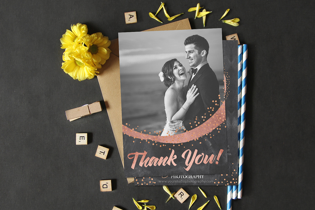 Wedding Thank You | Twinkle, Twinkle, a Card Template by Sleeklens (Photo 3 of 4)