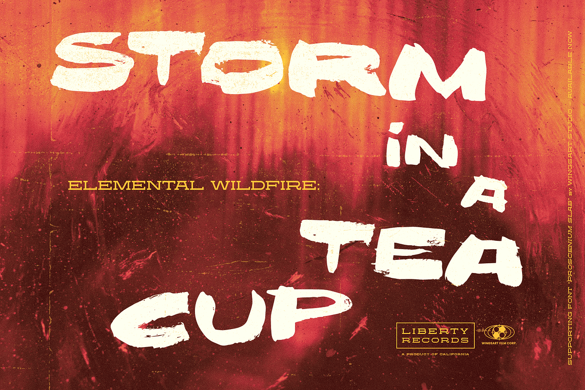 Proscenium Brush - Zen Brush Fonts, a Handwritten Font by Wingsart Studio (Photo 4 of 13)