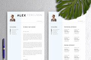 Resume Template / CV, a Resume Template by Peunayah (Thumbnail 3 of 8)