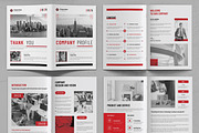 Company Profile Template Layout, a Brochure Template by ContestDesign (Thumbnail 2 of 3)