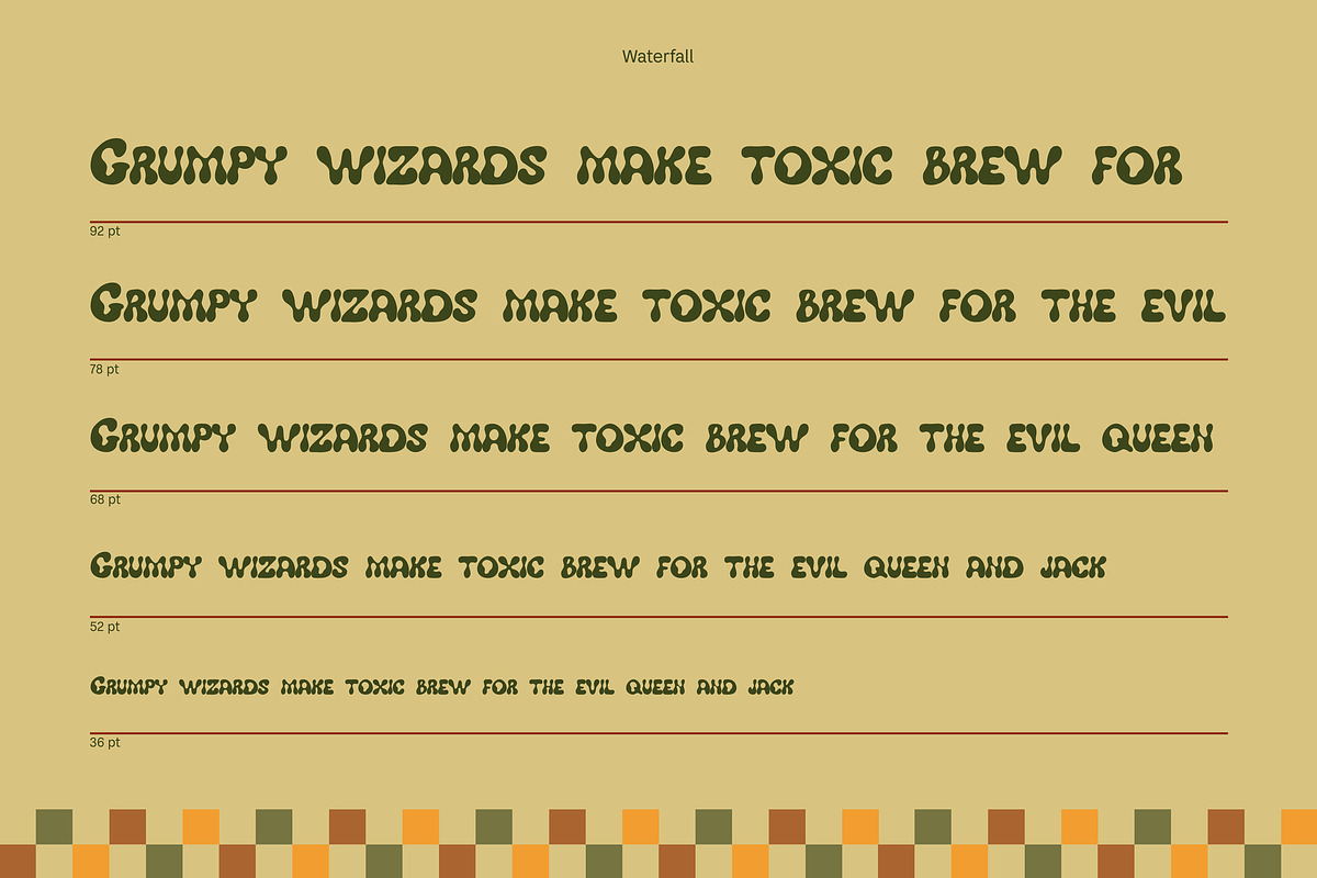 Neung Rak Display Typeface, a Handwritten Font by Casloop Studio (Photo 3 of 15)