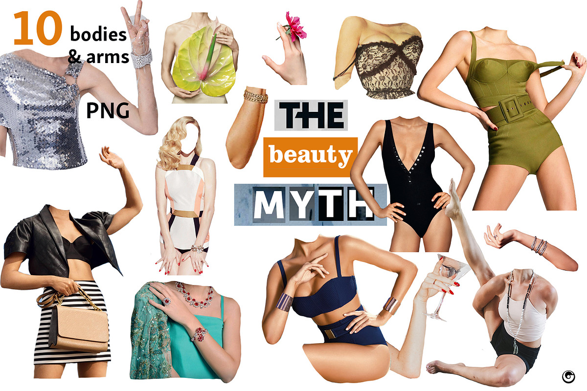 The beauty myth collage maker, a Person Illustration by Olillia (Photo 9 of 10)