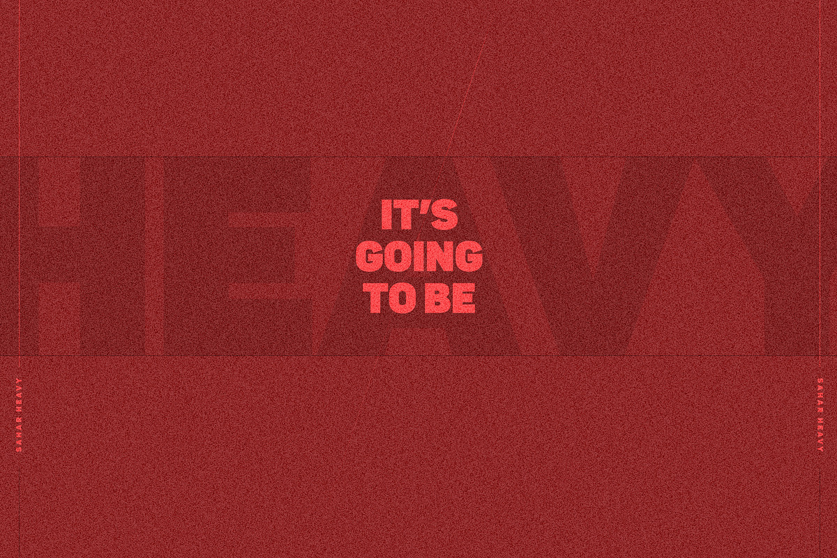 Sahar Heavy (Roman & Italic), a Sans Serif Font by Lella7 (Photo 10 of 15)