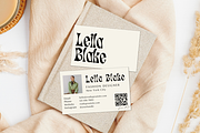 Business Card - Vintage Retro, a Business Card Template by Freedom Business Shop (Thumbnail 3 of 6)