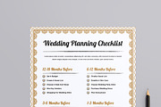 Wedding Planning Checklist, a Stationery Template by MightyDesign (Thumbnail 4 of 8)