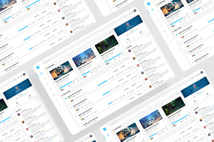 Task Manager Dashboard UI Kit Figma, an UI Kit Template by iDoodle Studio