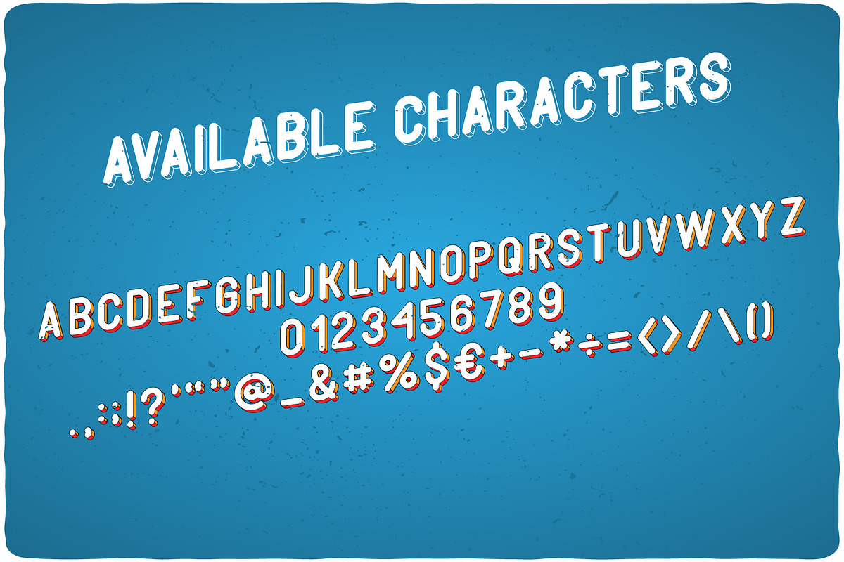 PopArt typeface preview 2