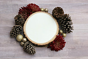 Red & Gold Christmas wood mockup, a Holiday Photo by Debby Newman Photography (Thumbnail 3 of 3)