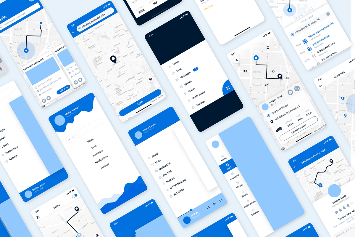 Rakut wireframe kit, a Wireframe Template by flyerittyer (Photo 5 of 6)