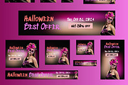 Halloween Best Offer Web Banner Ads, an UI Kit Template by CreativeShaper (Thumbnail 4 of 4)