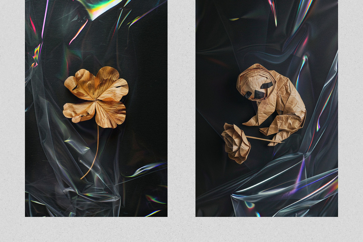 Iridescent Cellophane Photo Overlays, a Texture Graphic by PhotoSpirit (Photo 4 of 9)