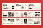 Beige Red Investor Pitch Deck PPT, a Presentation Template by graphicook (Thumbnail 3 of 5)