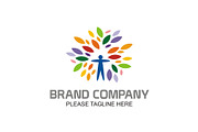 20 Logo Family Life Templates Bundle, a Branding & Logo Template by Friendesigns (Thumbnail 18 of 21)