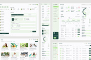 Finance Management Dashboard, an UI Kit Template by peterdraw (Thumbnail 3 of 7)