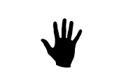 Hand Gesture Vector Icon Bundle, an Illustration by jahid234 (Thumbnail 10 of 52)