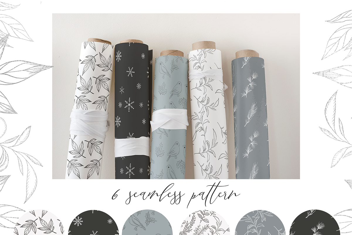 Winterland collection, an Animal Illustration by BilberryCreates (Photo 3 of 6)