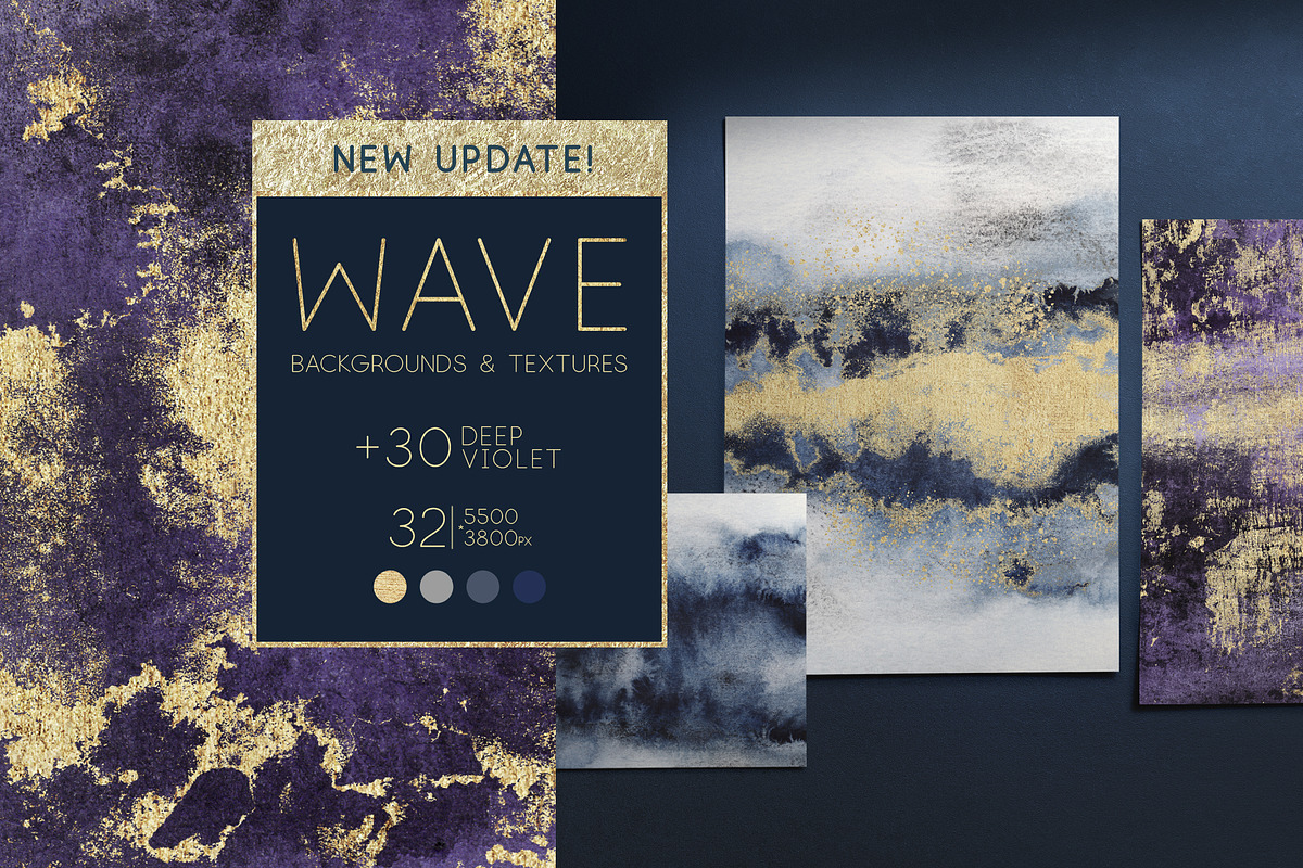 BUNDLE  300+ Backgrounds 6 in 1, a Texture Graphic by Anastezia Luneva (Photo 2 of 7)