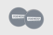Sticker Mockup, an Advertising Mockup by tiyasprabawa (Thumbnail 3 of 5)