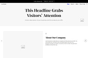 Local Brand 1 | GoogleSite Wireframe, a Templates & Theme by Template Heaven (Thumbnail 1 of 4)