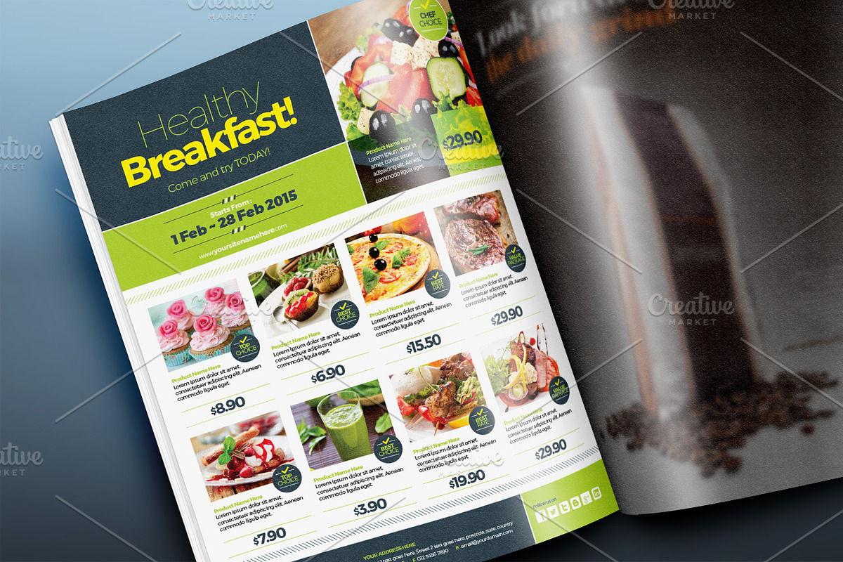 Multipurpose Product Promotion Flyer, a Flyer Template by KitCreativeStudio2 (Photo 2 of 5)