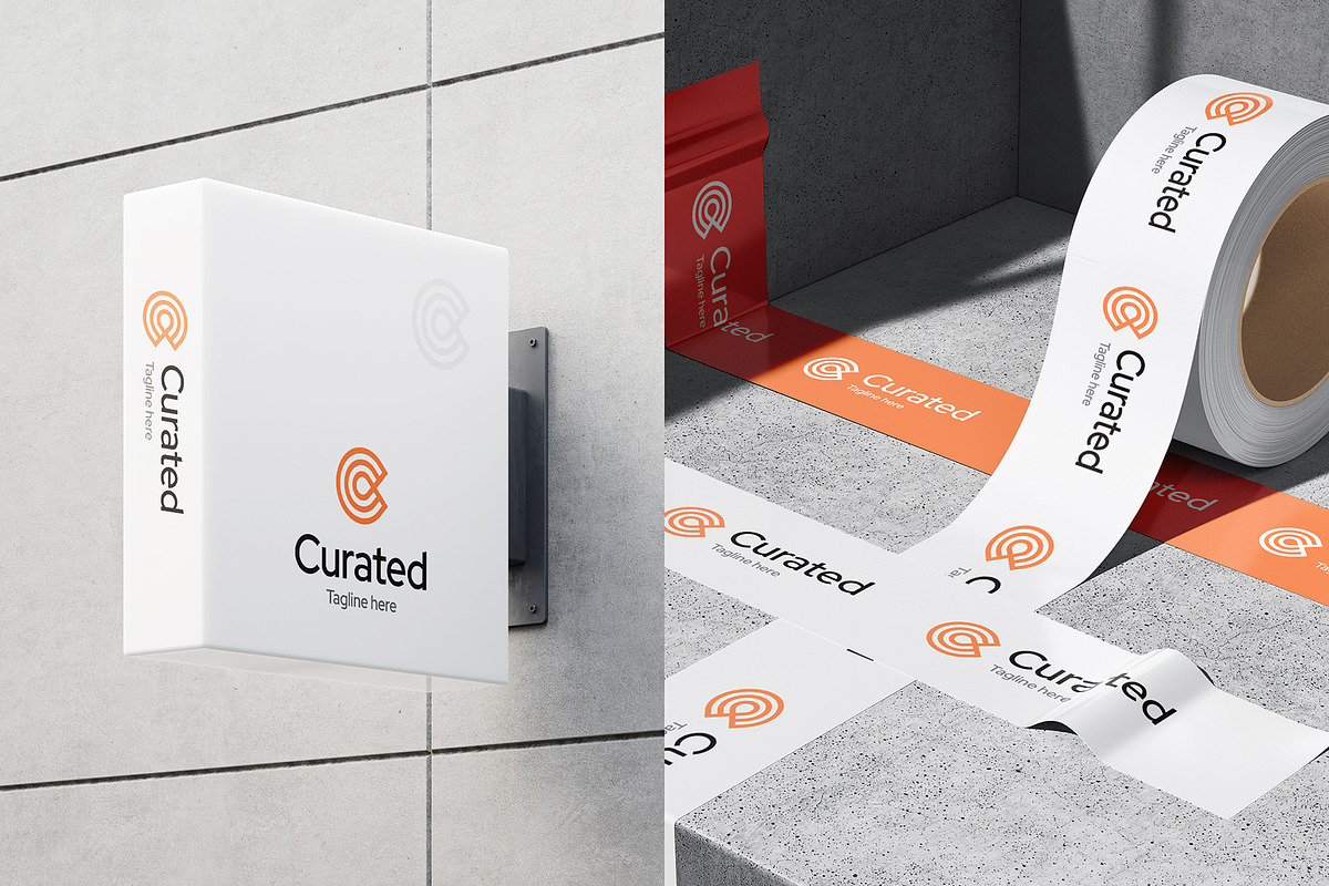 Wordmark Minimal Brand, a Branding & Logo Template by Dipak Dheer (Photo 5 of 6)