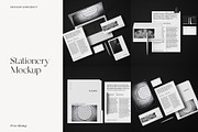 Stationery Mockup, a Product Mockup by Momogi (Thumbnail 1 of 9)