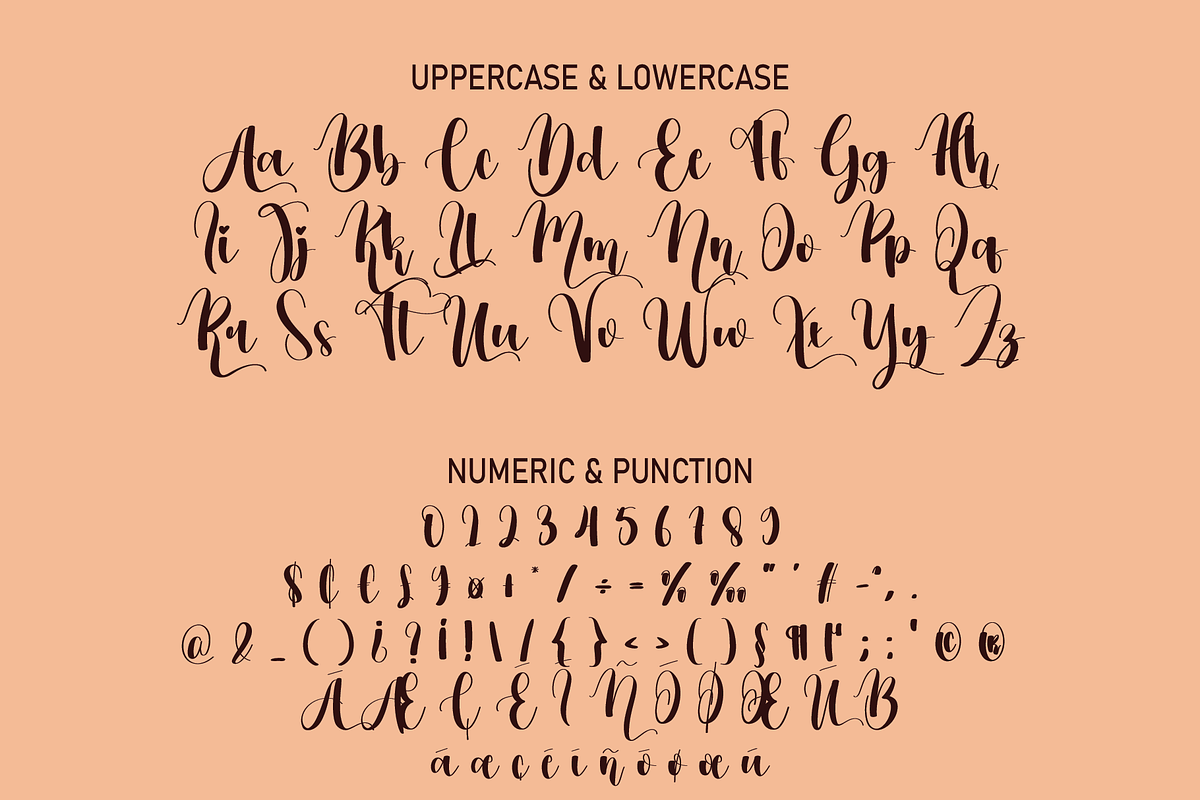 Pumpkin | Script font, a Script Font by Scratchones (Photo 6 of 8)