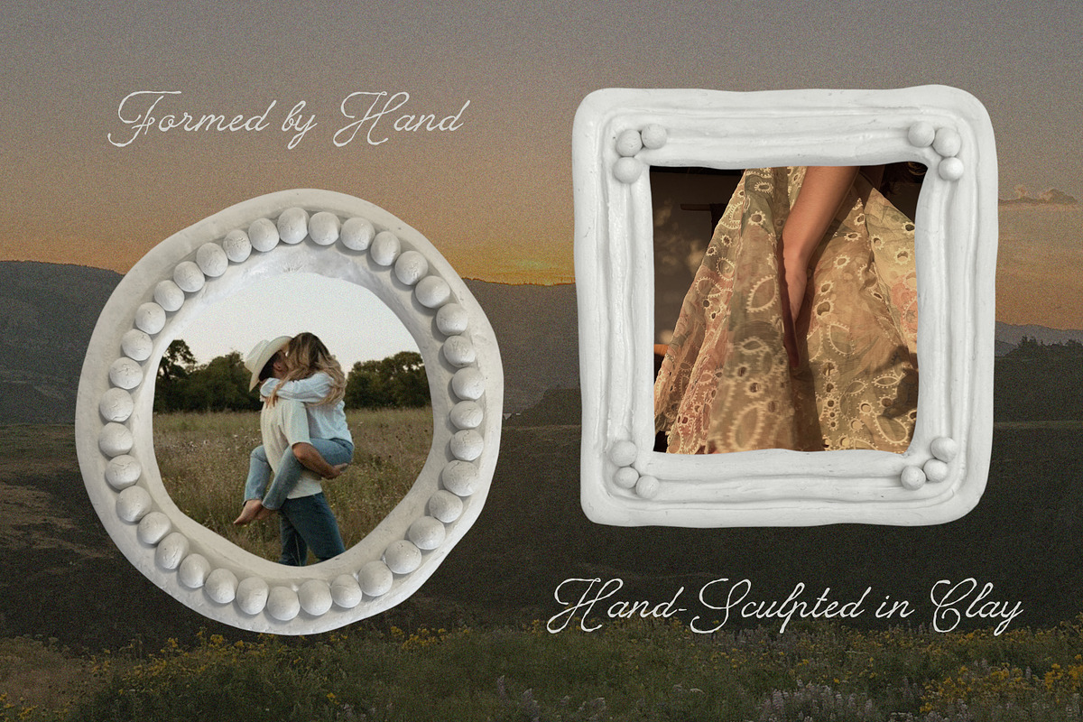 Handmade Frames and Objects Set