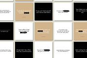 150 Inspiring Instagram Templates, a Social Media Template by RB Boutique (Thumbnail 12 of 12)