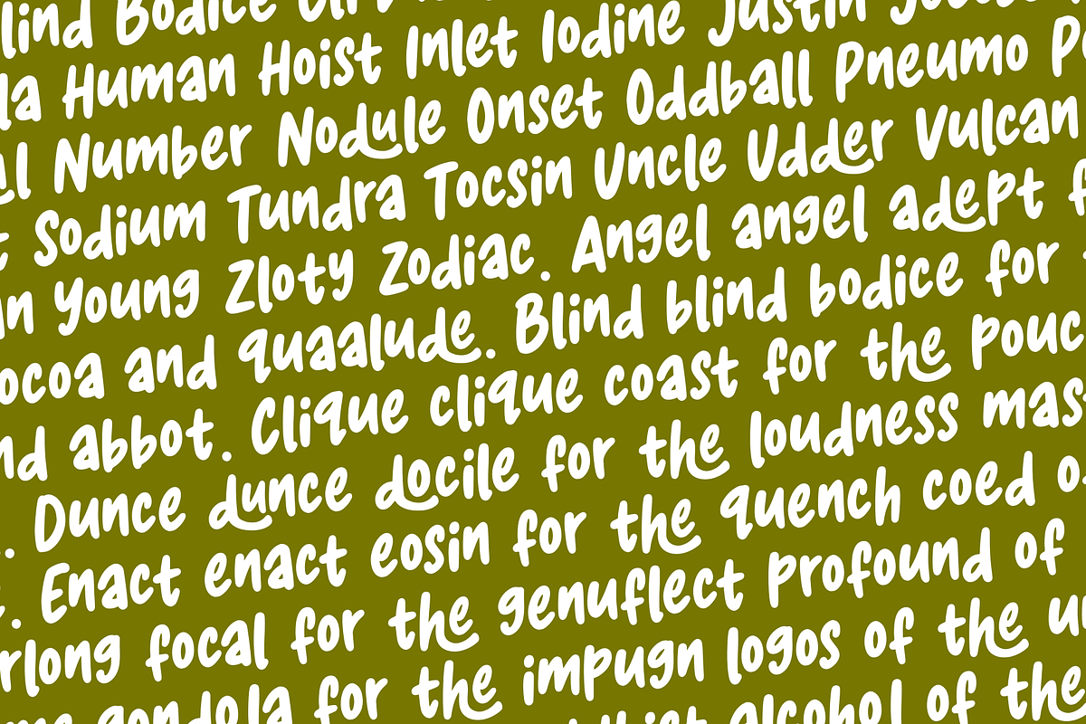 Kademir - Display Font, a Handwritten Font by Majelis Art (Photo 3 of 5)