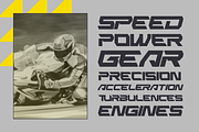 Grize Sports - Automotive Logo Font, a Sans Serif Font by Nirmana Visual (Thumbnail 14 of 16)