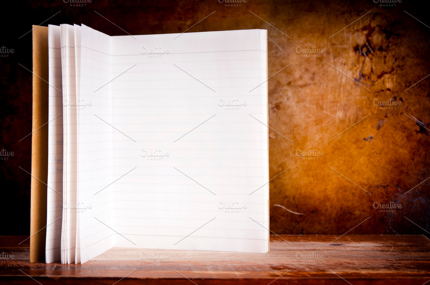 Vintage Blank Notepad, a School & Education Photo by THP Creative