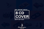 CD/DVD Album Cover Template, a Stationery Template by Awns Creators (Thumbnail 1 of 9)