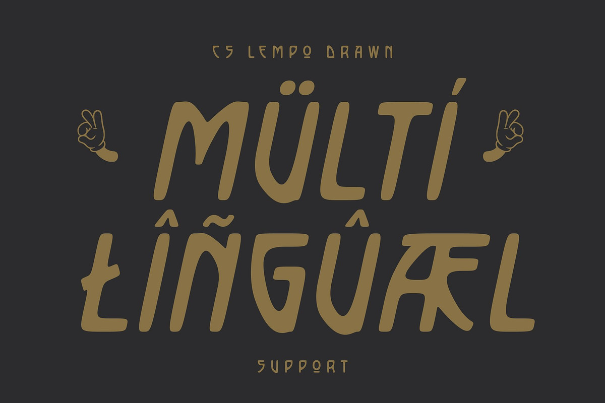 CS Lempo Drawn, a Sans Serif Font by Craft Supply Co. (Photo 6 of 8)