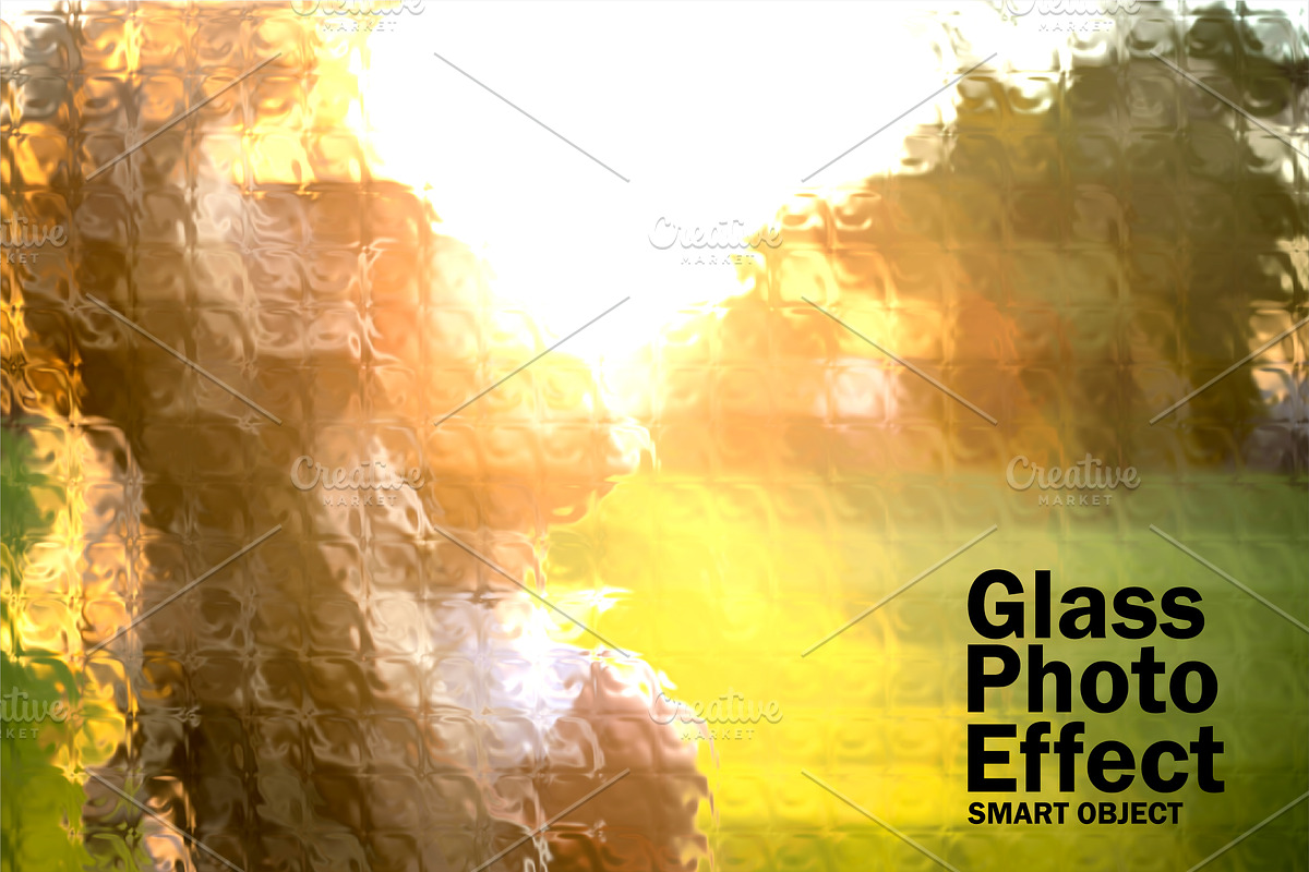 Glass Photo Effect, a Layer Style Add-On by alexdndz (Photo 1 of 3)